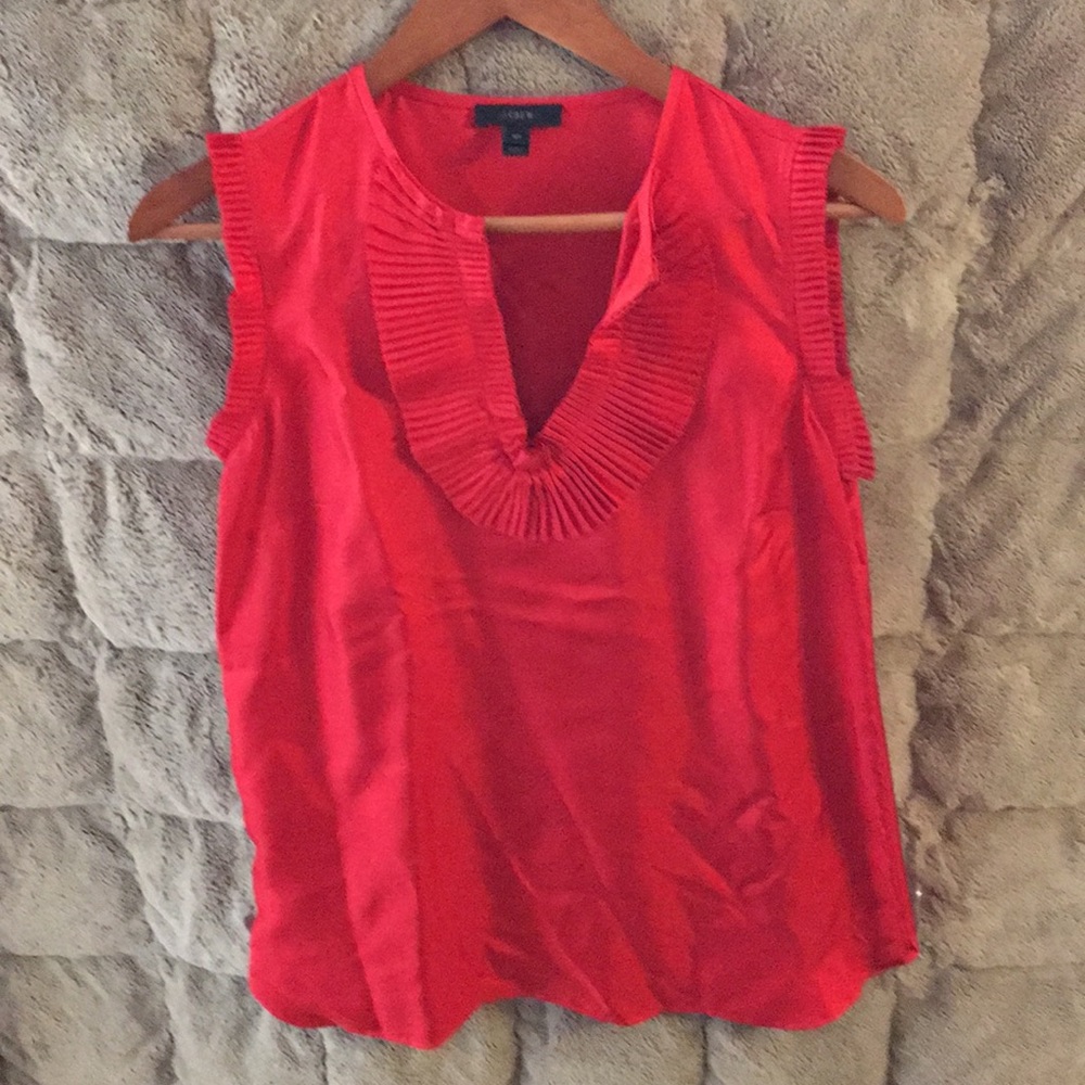 J. Crew 100% silk top
